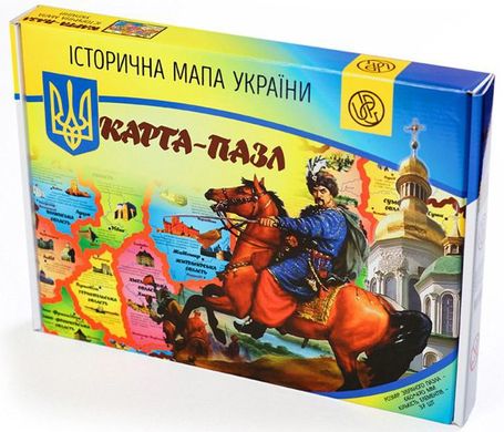 Карта-пазл Історическая карта Украины (TM Uteria)