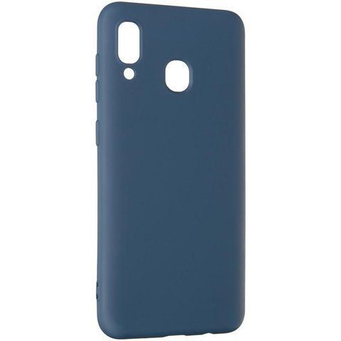 Чехол Full Soft Case for Samsung A325 (A32) Dark Blue