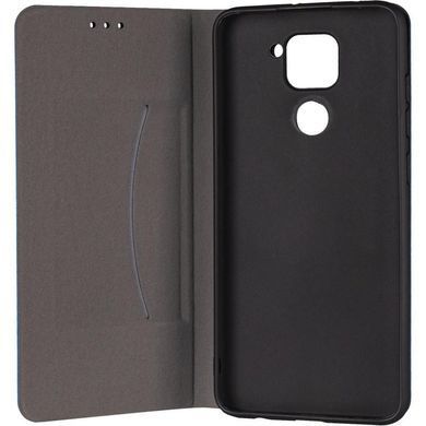 Чехол Book Cover Leather Gelius New for Xiaomi Redmi Note 9s/9 Pro Max Blue