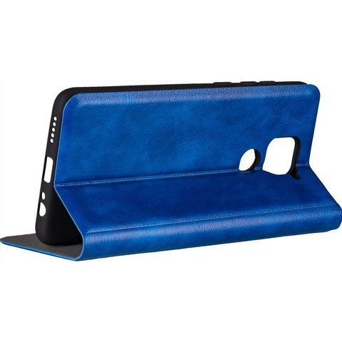 Чехол Book Cover Leather Gelius New for Xiaomi Redmi Note 9s/9 Pro Max Blue