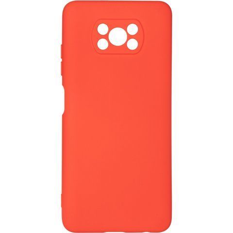 Чехол Full Soft Case for Xiaomi Poco X3/X3 Pro Red