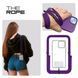 Ремінець для смартфону ArmorStandart Rope Black Amethyst with Clear holder (ARM91364)
