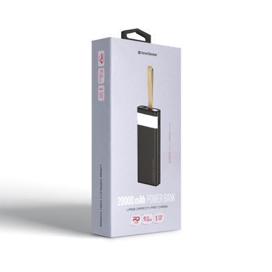 Повербанк (Powerbank) ArmorStandart EnergyCore ASB20 20000mAh Black (ARM80294)