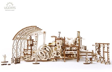 Механический 3D пазл UGEARS Фабрика Роботов