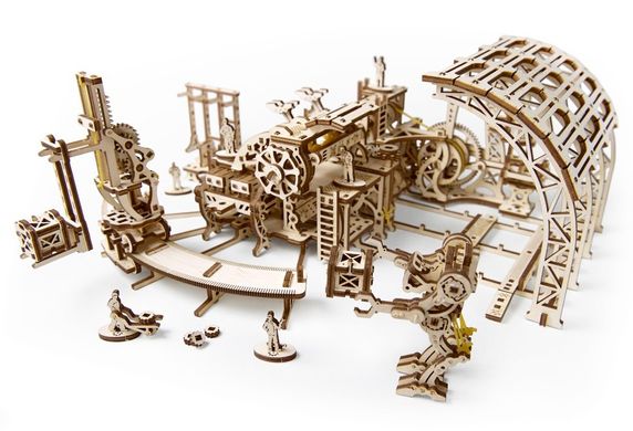 Механический 3D пазл UGEARS Фабрика Роботов