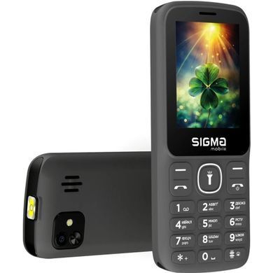 Мобільний телефон Sigma mobile X-style 242 LUCKY Grey