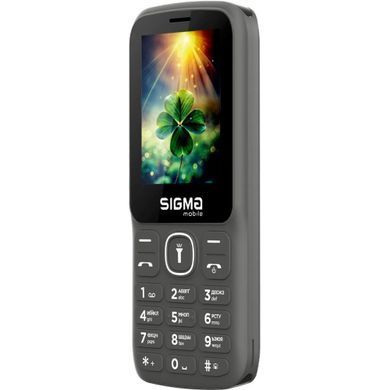 Мобільний телефон Sigma mobile X-style 242 LUCKY Grey