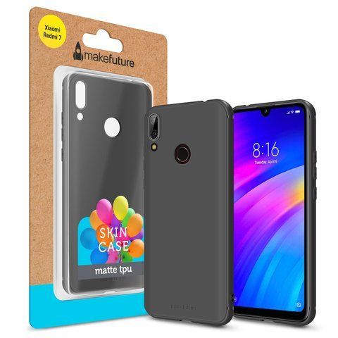 MakeFuture Накладка Skin Case Xiaomi Redmi 7 Black