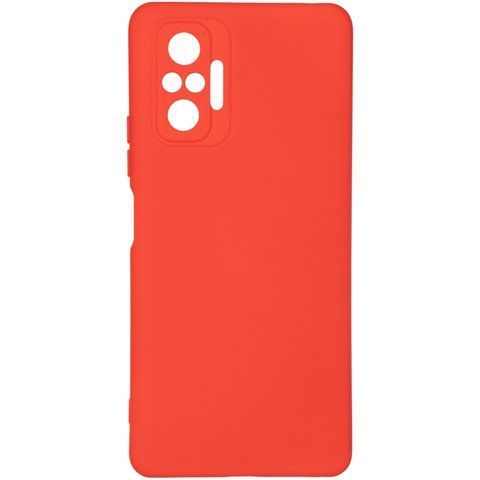 Чехол Original Silicone Case для Xiaomi Redmi Note 10S Red