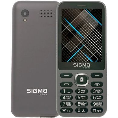 Мобільний телефон Sigma mobile X-style 31 Power Type-C Grey