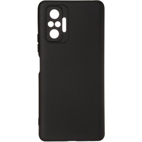 Чехол Original Silicone Case для Xiaomi Redmi Note 10 Pro Black