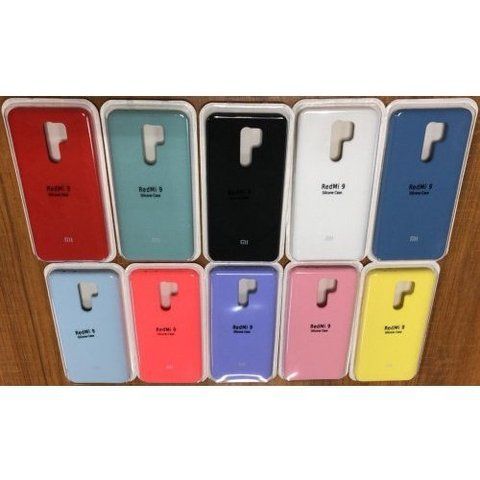 Чехол Original Silicone Case для Xiaomi Redmi Note 8 Pro Black (3)