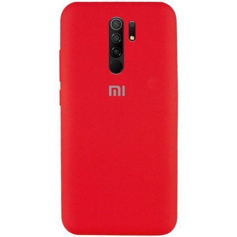 Чехол Original Silicone Case для Xiaomi Redmi Note 8 Pro Red