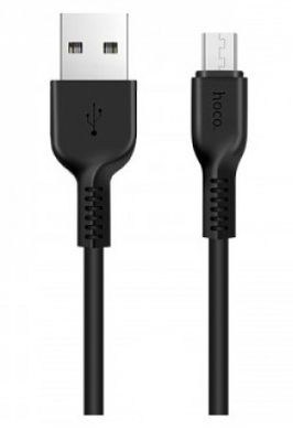 USB кабель Hoco X13 Easy Charged MicroUSB Black 1m