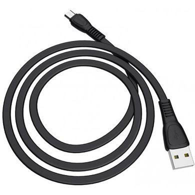 USB кабель Hoco MicroUSB X40 Noah 2.4A 1.0m Black