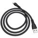 USB кабель Hoco MicroUSB X40 Noah 2.4A 1.0m Black