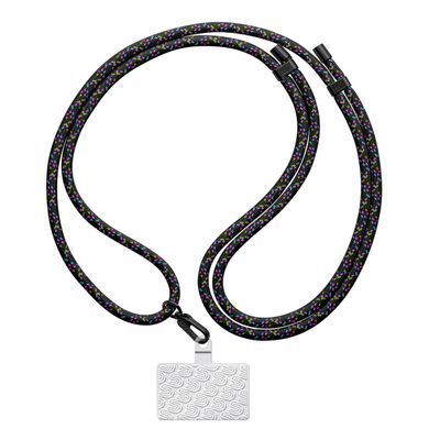 Ремінець для смартфону ArmorStandart Rope Black Royalty with Clear holder (ARM76093)