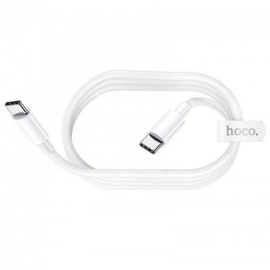 USB кабель Hoco X51 High-Power Type-C to Type-C (100W) White 2m