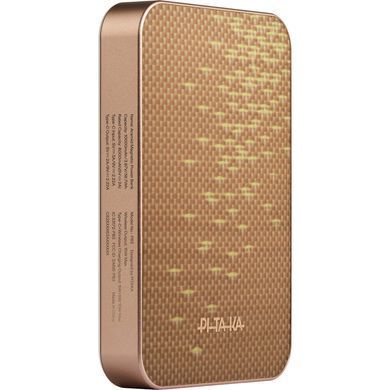 Повербанк (Powerbank) Pitaka Aramid Fiber Magnetic 10000mAh 20W Golden Glint (PBQ2504)