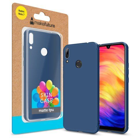 MakeFuture Накладка Skin Case Xiaomi Redmi Note 7 Blue