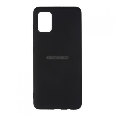 Чехол Armorstandart Matte Slim Fit для Samsung A51 (A515) Black (ARM56138)