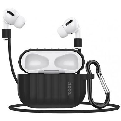 Чехол Hoco WB20 AirPods Pro Silicone Case Black