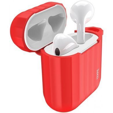 Чехол Hoco WB10 AirPods Silicone Case Red