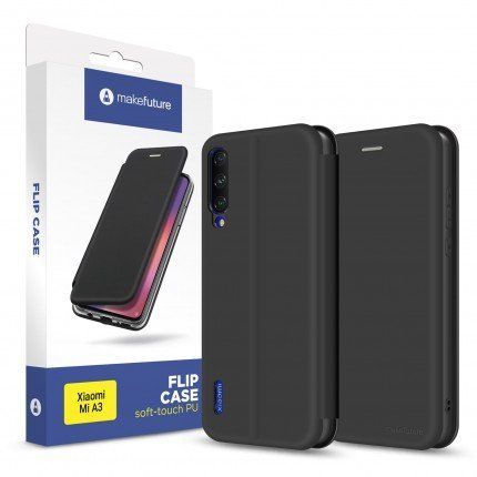 MakeFuture Чохол-книжка Flip Case (Soft-touch PU) Xiaomi Mi A3 Black