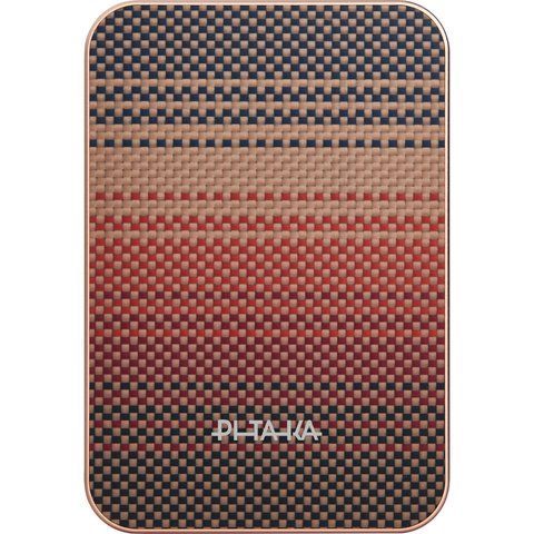 Повербанк (Powerbank) Pitaka Aramid Fiber Magnetic 10000mAh 20W Sunset (PBQ2502)