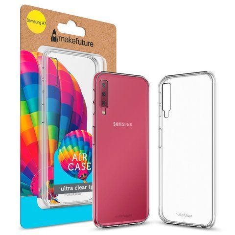 MakeFuture Накладка Air Case (TPU) Samsung A7 2018 (A750) Clear