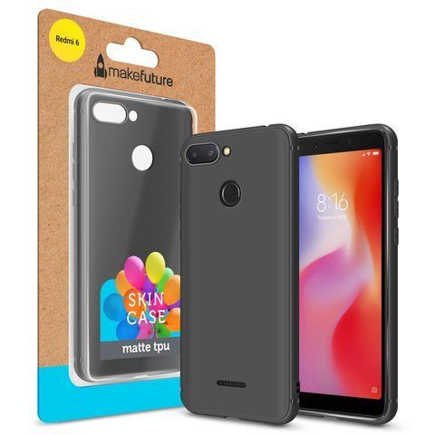 MakeFuture Накладка Skin Case Xiaomi Redmi 6 Black