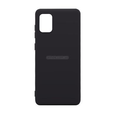 Чехол Armorstandart Matte Slim Fit для Samsung A41 (A415) Black (ARM56504)