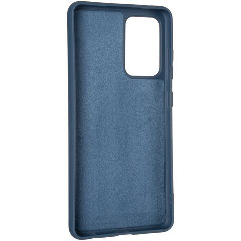 Чехол Full Soft Case for Samsung A525 (A52) Dark Blue