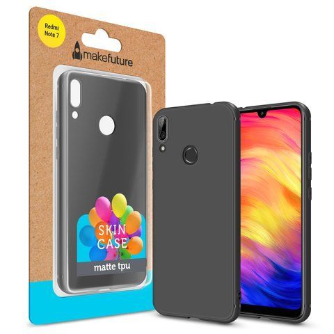 MakeFuture Накладка Skin Case Xiaomi Redmi Note 7 Black