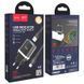 СЗУ Hoco N1 Ardent Black 1USB + USB Cable Type-C (2.4A)