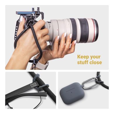Ремінець для смартфону ArmorStandart S-Rope Black Onyx with Dark holder (ARM76103)