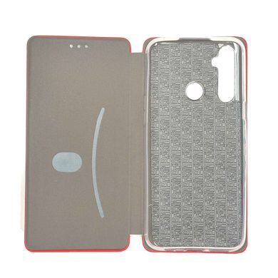 Чехол Premium Leather Case Realme 5/6i/C3 red