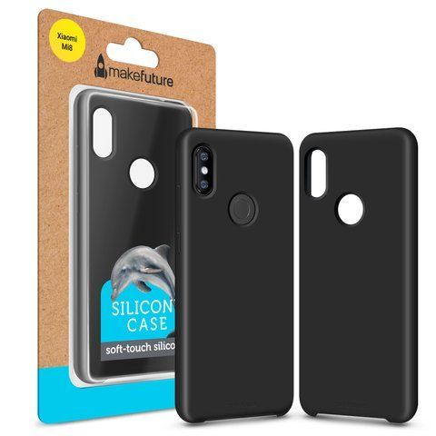 MakeFuture Накладка Silicone Case Xiaomi Mi8 Black