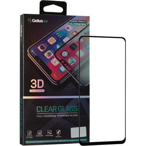 Защитное стекло Gelius Pro 3D for Samsung A515 (A51) Black