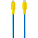 Кабель USB Gelius Full Silicon GP-UCN001CL Type-C to Lightning (1.2m) (20W) Yellow/Blue