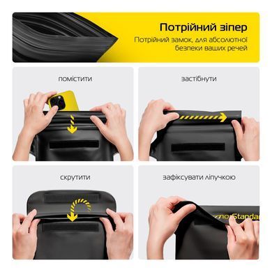 Водонепроникна сумка ArmorStandart Capsule Waist Pouch Black (ARM84417)