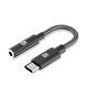Перехідник ArmorStandart USB Type-C to Jack 3.5mm Black (ARM76887)