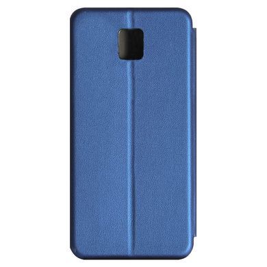 Чехол Premium Leather Case Xiaomi Redmi Note 9S/9 Pro blue