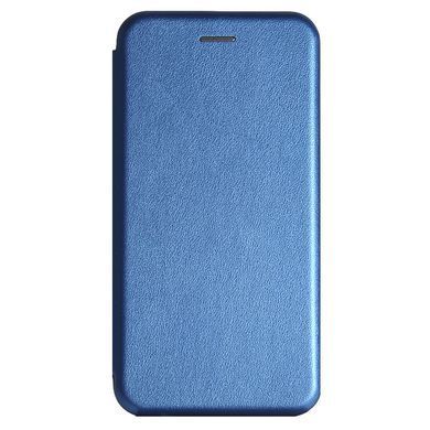 Чехол Premium Leather Case Xiaomi Redmi Note 9S/9 Pro blue