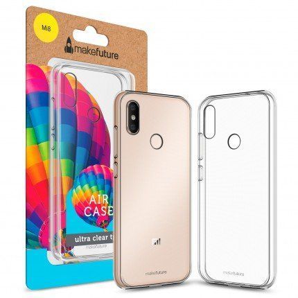 MakeFuture Накладка Air Case (TPU) Xiaomi Mi8 Clear