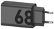 зарядний пристрій Motorola TurboPower 68W USB-С to USB-С Cable (PG38C06281)