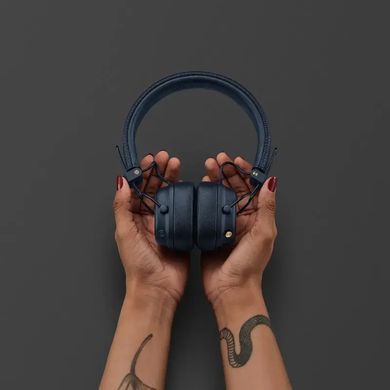 Навушники з мікрофоном Marshall Major V Midnight Blue (1008144)