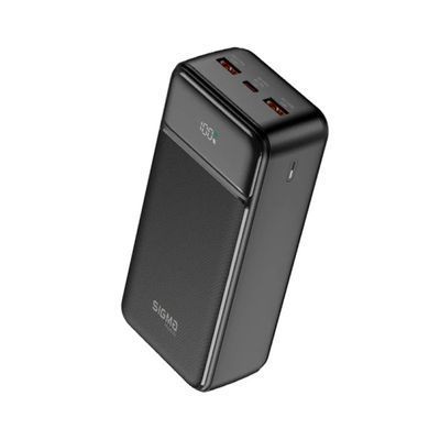 Повербанк (Powerbank) Sigma mobile X-power SI30A4QL 30000mAh Black