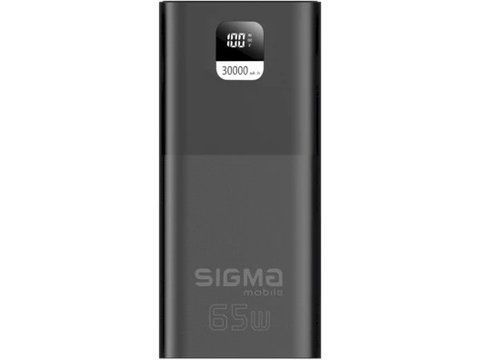 Повербанк (Powerbank) Sigma mobile X-power SI30A6QLX 30000mAh Black