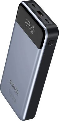 Повербанк (Powerbank) Sigma mobile X-power SI30A7QLX 30000mAh Silver